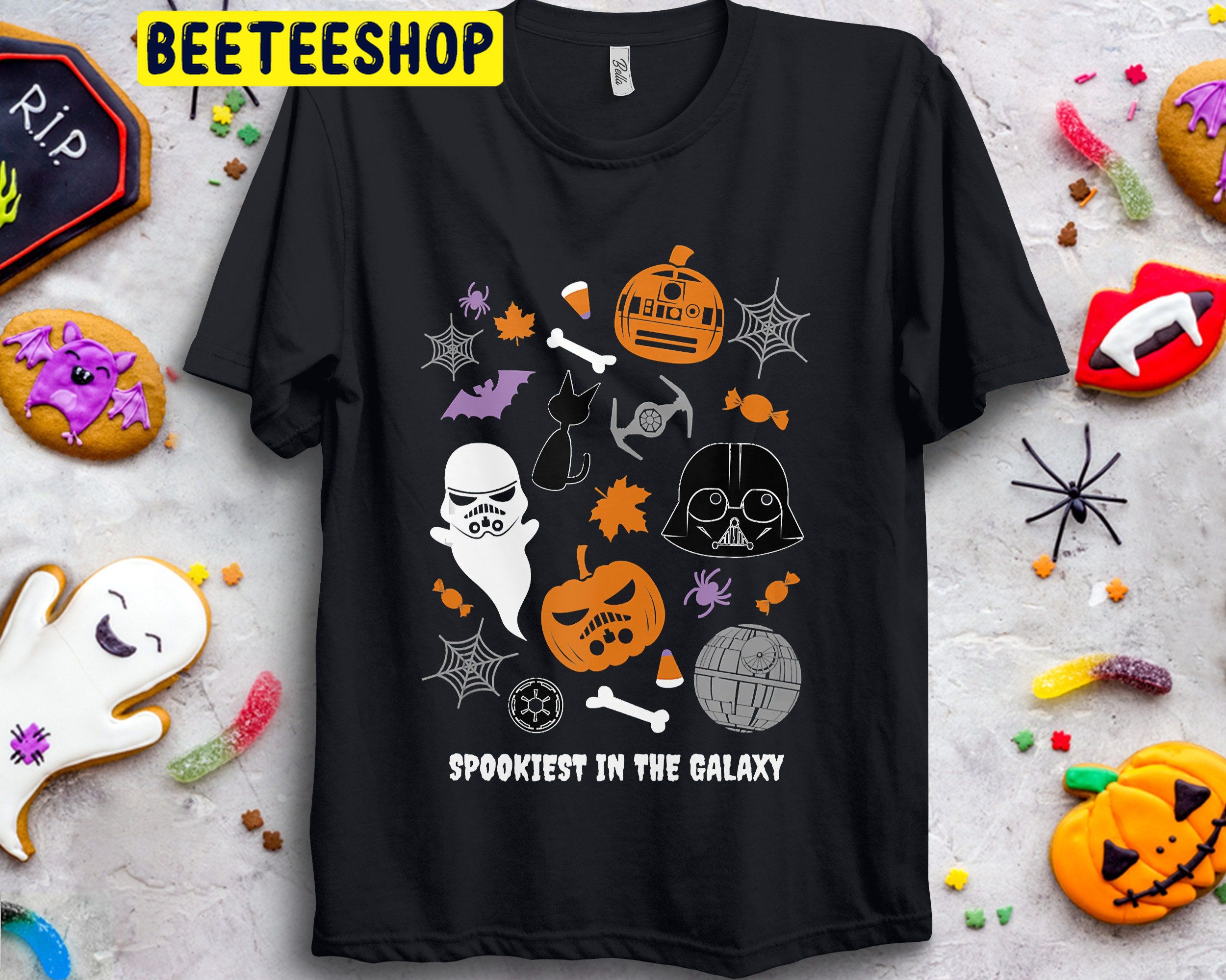 Spookiest In The Galaxy Star Wars Halloween Unisex T-Shirt Spookiest In The Galaxy Star Wars Halloween Unisex T-Shirt