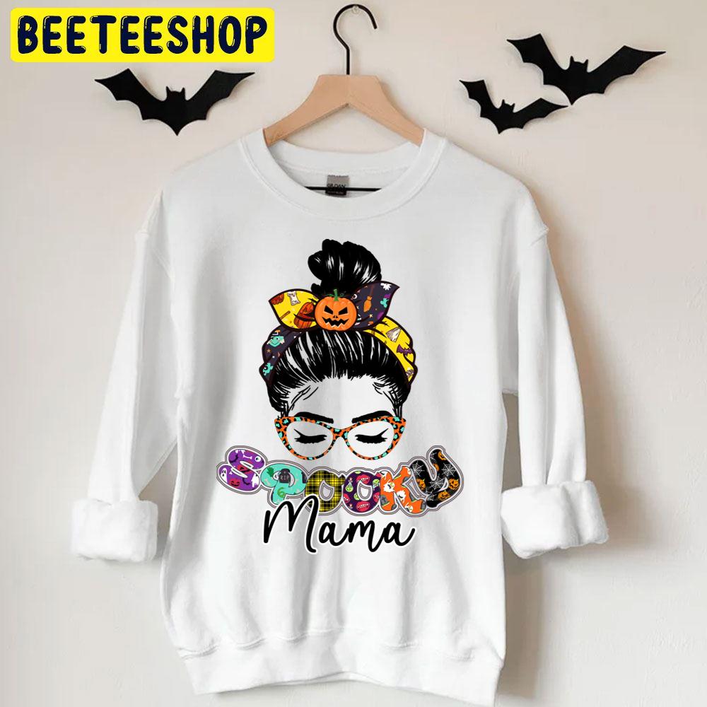 Spooky Mama Cute Halloween Trending Unisex T-Shirt Spooky Mama Cute Halloween Trending Unisex T-Shirt