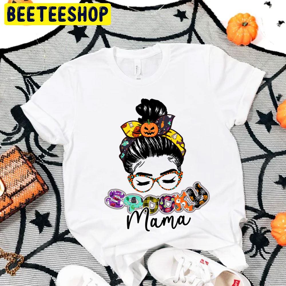 Spooky Mama Cute Halloween Trending Unisex T-Shirt Spooky Mama Cute Halloween Trending Unisex T-Shirt