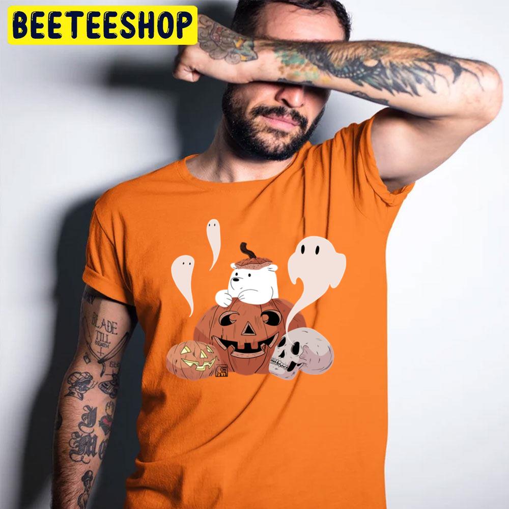 Spooky Season Ice Bear We Bare Bears Trending Unisex T-Shirt Spooky Season Ice Bear We Bare Bears Trending Unisex T-Shirt