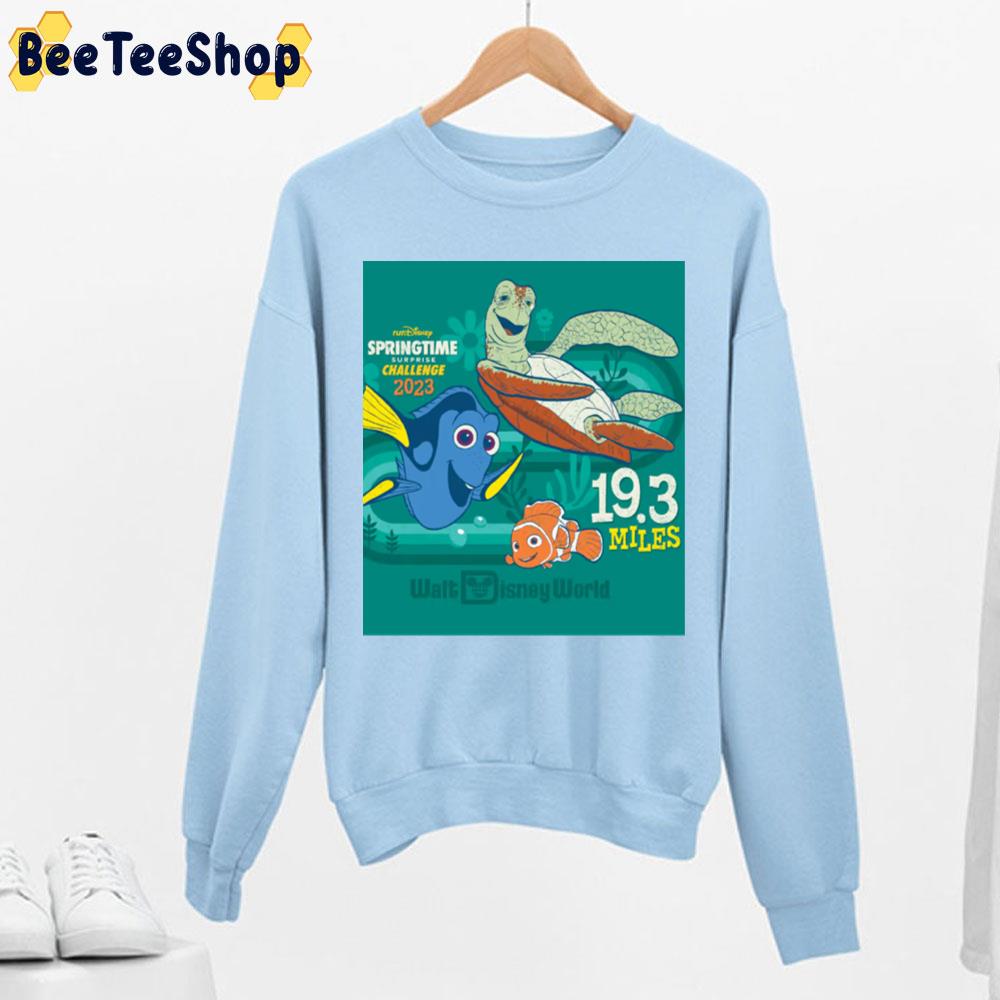 Springtime Surprise Challenge 19,3 Miles Walt Disney World 2023 Run Disney Trending Unisex Sweatshirt Springtime Surprise Challenge 19,3 Miles Walt Disney World 2023 Run Disney Trending Unisex Sweatshirt