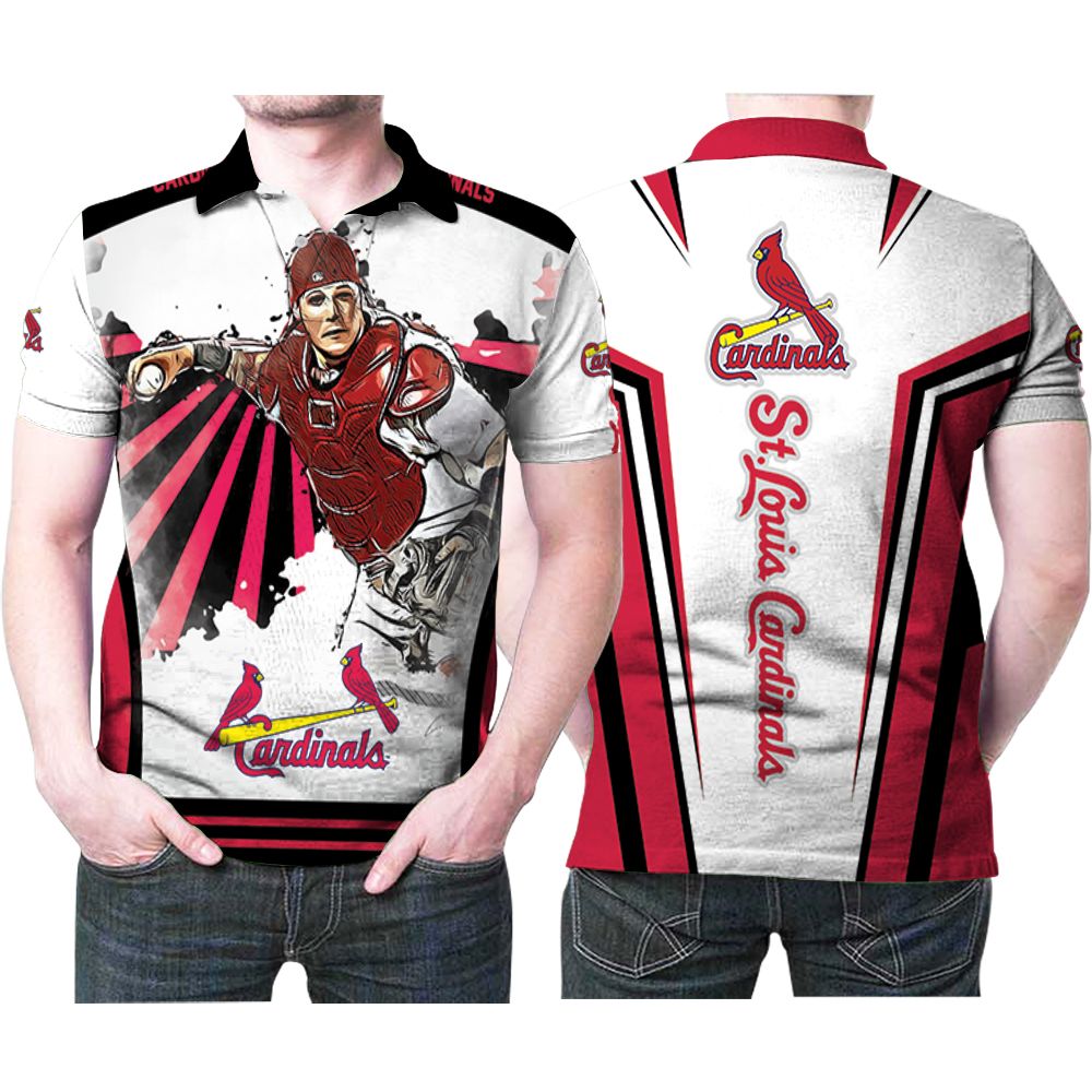 St Louis Cardinals Yadier Molina 3 Legend Forever Mbl Baseball 3D All Over Print Polo Shirt St Louis Cardinals Yadier Molina 3 Legend Forever Mbl Baseball 3D All Over Print Polo Shirt