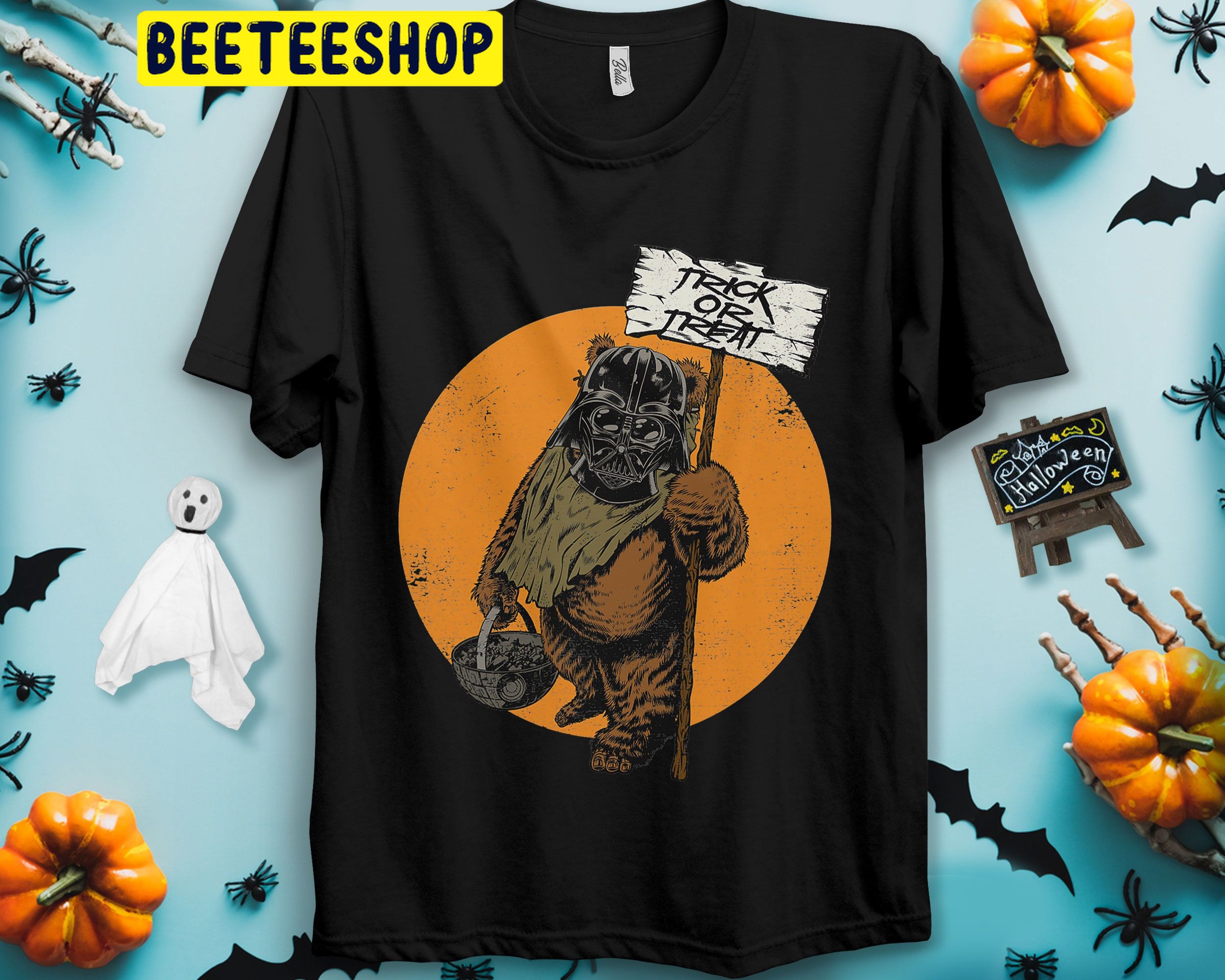 Star Wars Ewok As Darth Vader Halloween Unisex T-Shirt Star Wars Ewok As Darth Vader Halloween Unisex T-Shirt