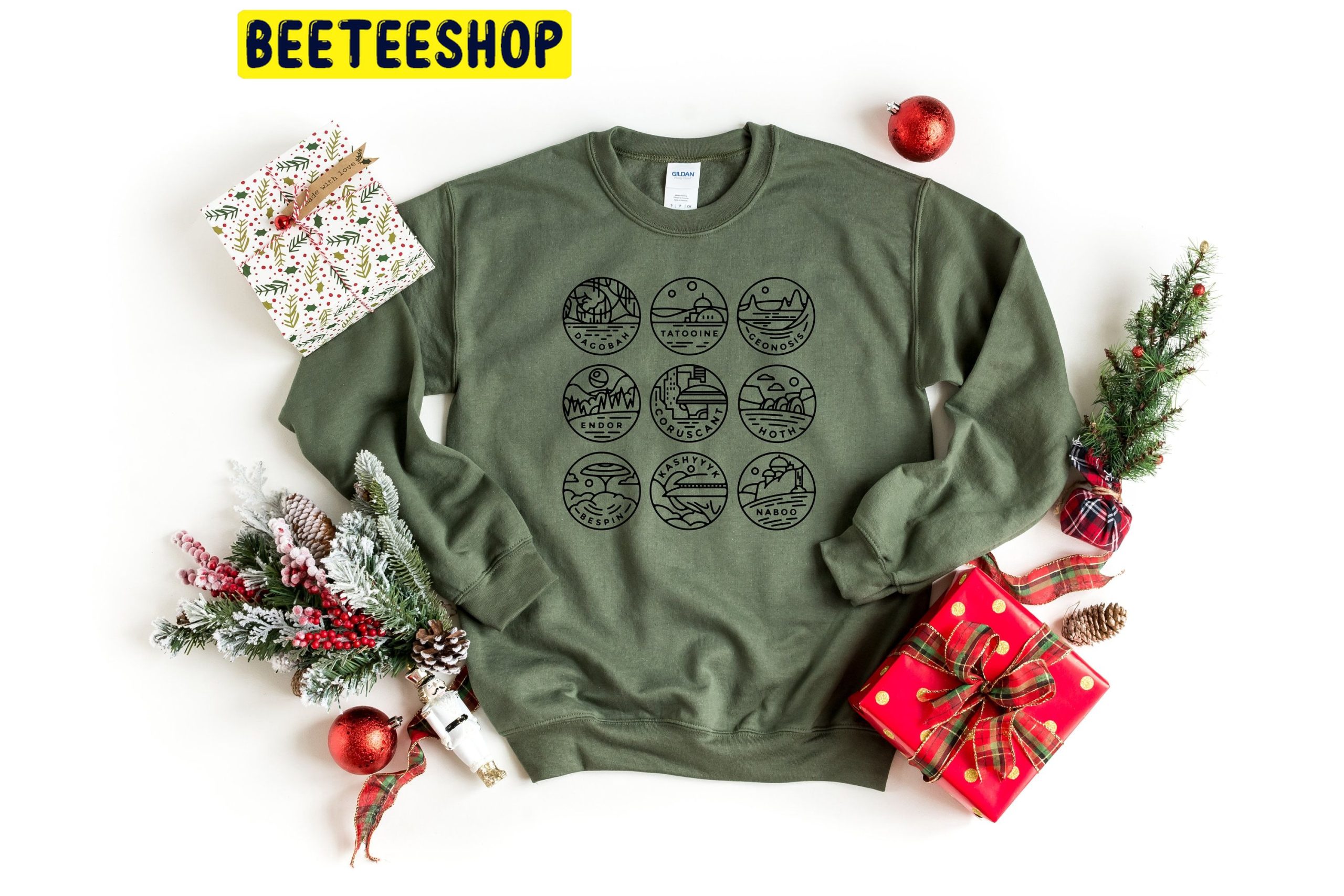 Star Wars Planets Simple Trending Unisex Shirt Star Wars Planets Simple Trending Unisex Shirt