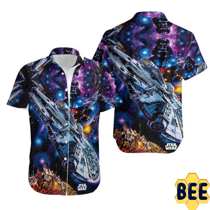 Star Wars The Mandalorian Starship Trending Hawaiian Shirt Star Wars The Mandalorian Starship Trending Hawaiian Shirt