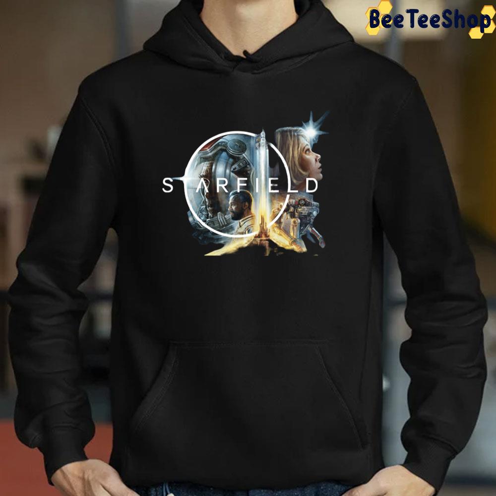 Starfield New Video Game Logo Project Unisex T-Shirt Starfield New Video Game Logo Project Unisex T-Shirt