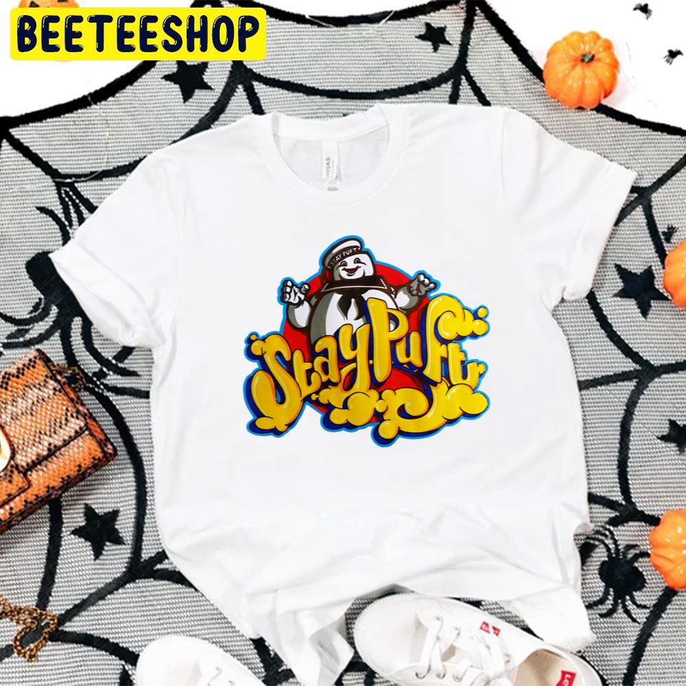 Stay Puft Marshmallow Man Logo Graffiti Halloween Unisex T-Shirt Stay Puft Marshmallow Man Logo Graffiti Halloween Unisex T-Shirt