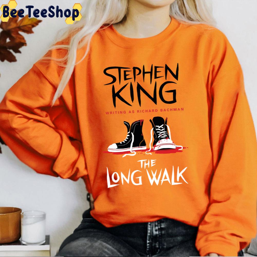Stephen King Writing As Richard Bachman The Long Walk Converse Trending Unisex T-Shirt Stephen King Writing As Richard Bachman The Long Walk Converse Trending Unisex T-Shirt