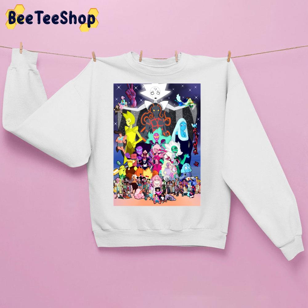 Steven Universe Fan Art Tribute Every Main Characters Trending Unisex Sweatshirt Steven Universe Fan Art Tribute Every Main Characters Trending Unisex Sweatshirt