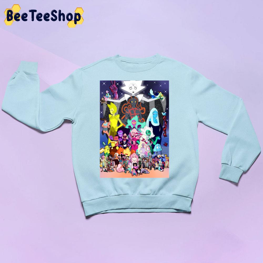 Steven Universe Fan Art Tribute Every Main Characters Trending Unisex Sweatshirt Steven Universe Fan Art Tribute Every Main Characters Trending Unisex Sweatshirt