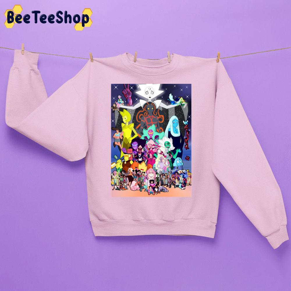 Steven Universe Fan Art Tribute Every Main Characters Trending Unisex Sweatshirt Steven Universe Fan Art Tribute Every Main Characters Trending Unisex Sweatshirt