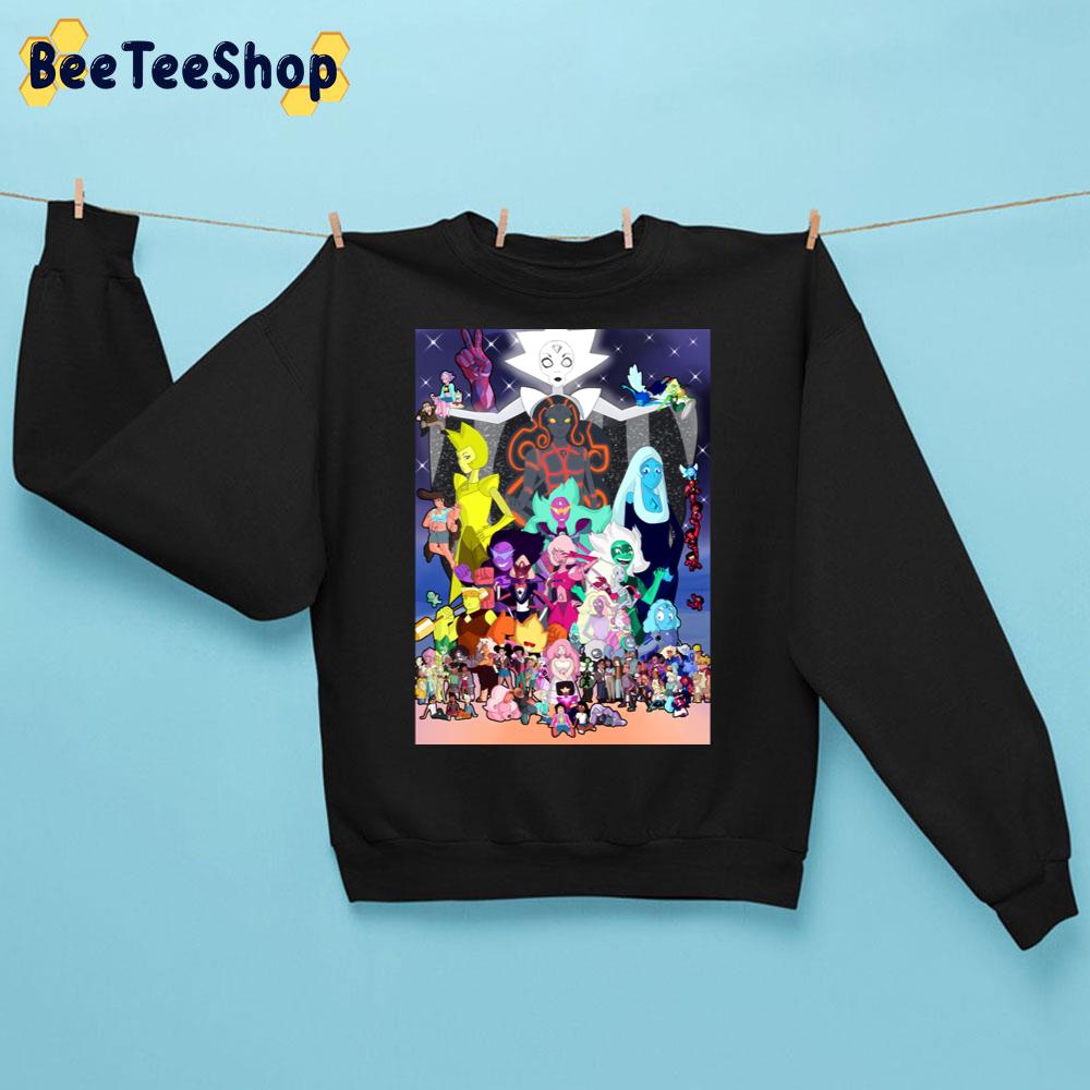 Steven Universe Fan Art Tribute Every Main Characters Trending Unisex Sweatshirt Steven Universe Fan Art Tribute Every Main Characters Trending Unisex Sweatshirt