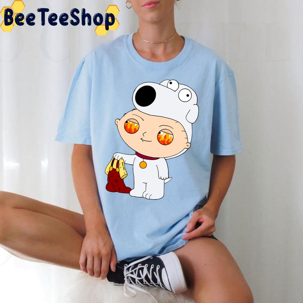 Stewie Dresses Up As Brian Family Guy Trending Unisex T-Shirt Stewie Dresses Up As Brian Family Guy Trending Unisex T-Shirt