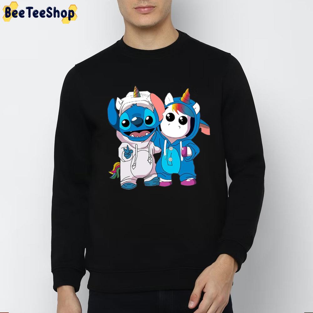 Stitch And Unicorn Trending Unisex T-Shirt Stitch And Unicorn Trending Unisex T-Shirt