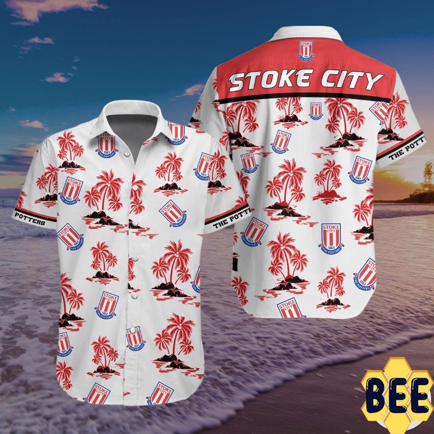 Stoke City F.C Trending Hawaiian Shirt Stoke City F.C Trending Hawaiian Shirt