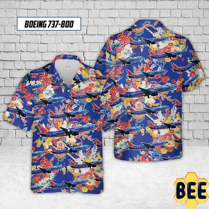 Sun Country Airlines Boeing 737-800 Trending Hawaiian Shirt Sun Country Airlines Boeing 737-800 Trending Hawaiian Shirt