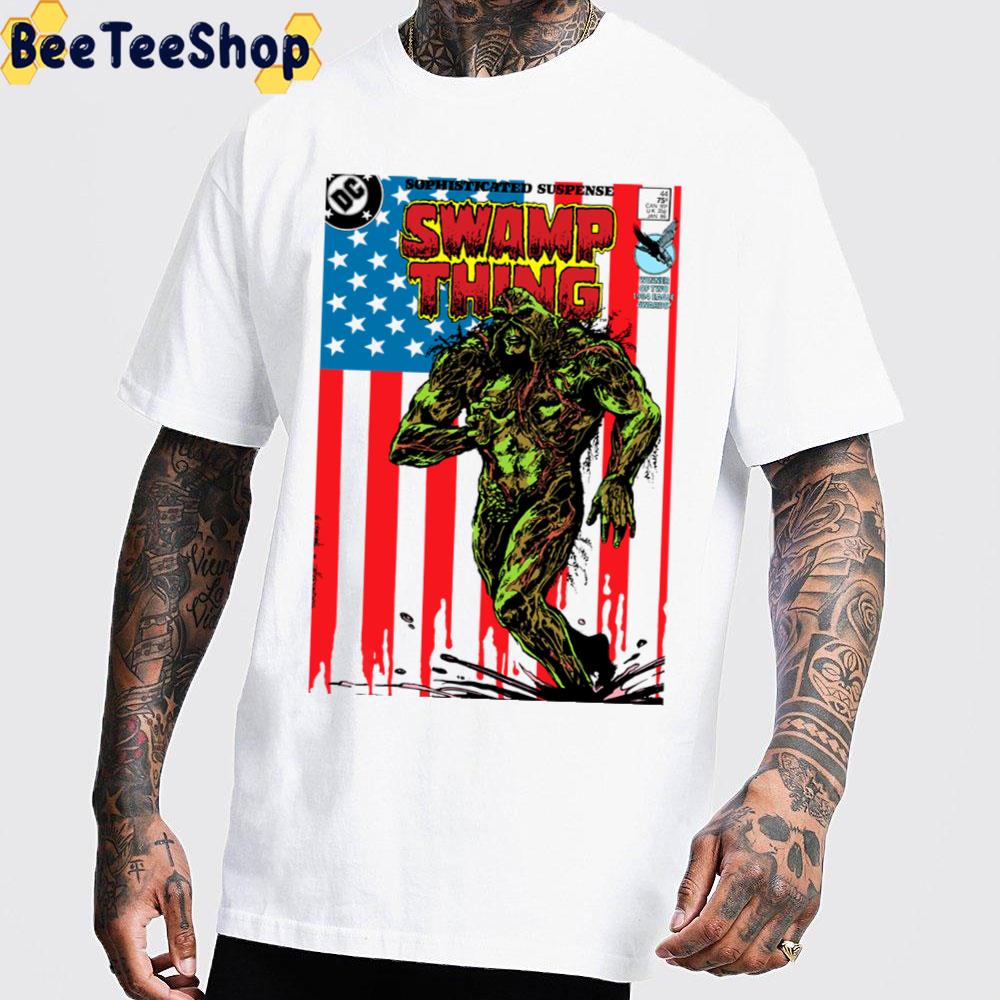 Swamp Thing America Flag Trending Unisex T-Shirt Swamp Thing America Flag Trending Unisex T-Shirt