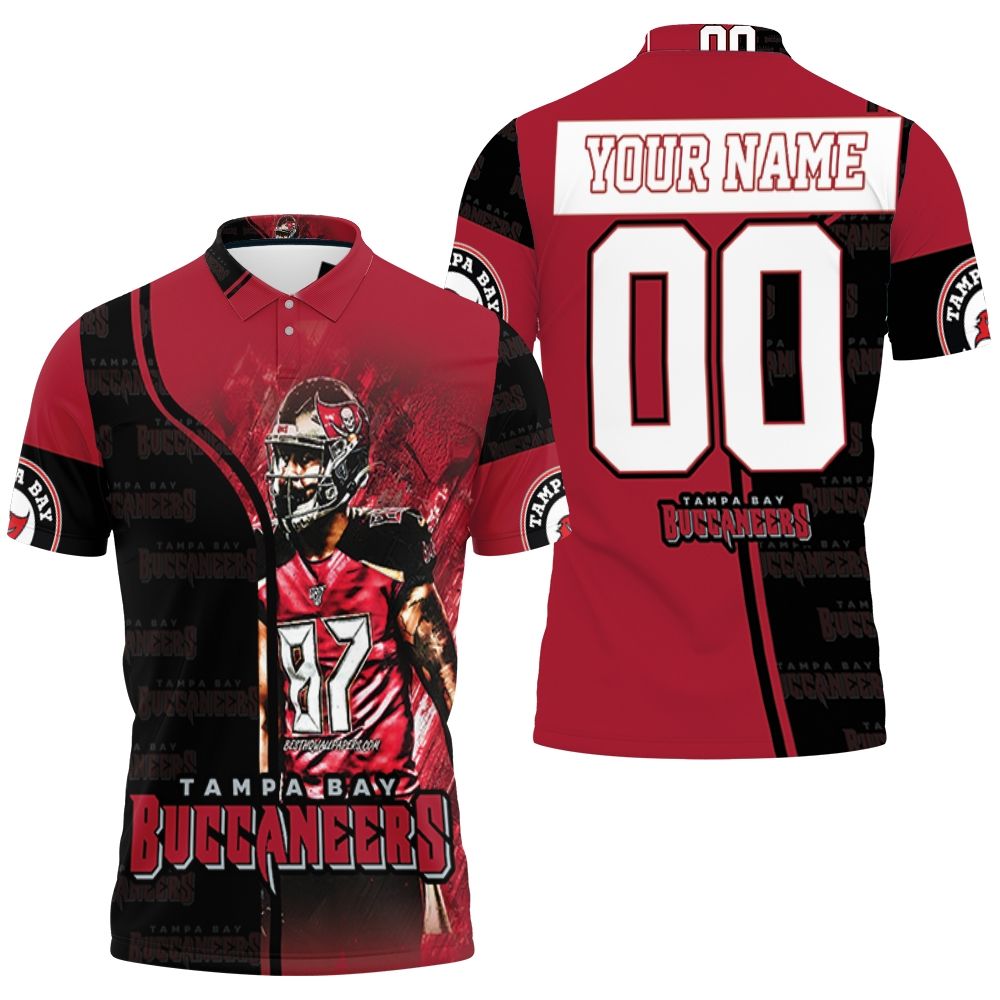 Tampa Bay Buccaneers Gronkowski Legend 87 Personalized 3D All Over Print Polo Shirt Tampa Bay Buccaneers Gronkowski Legend 87 Personalized 3D All Over Print Polo Shirt