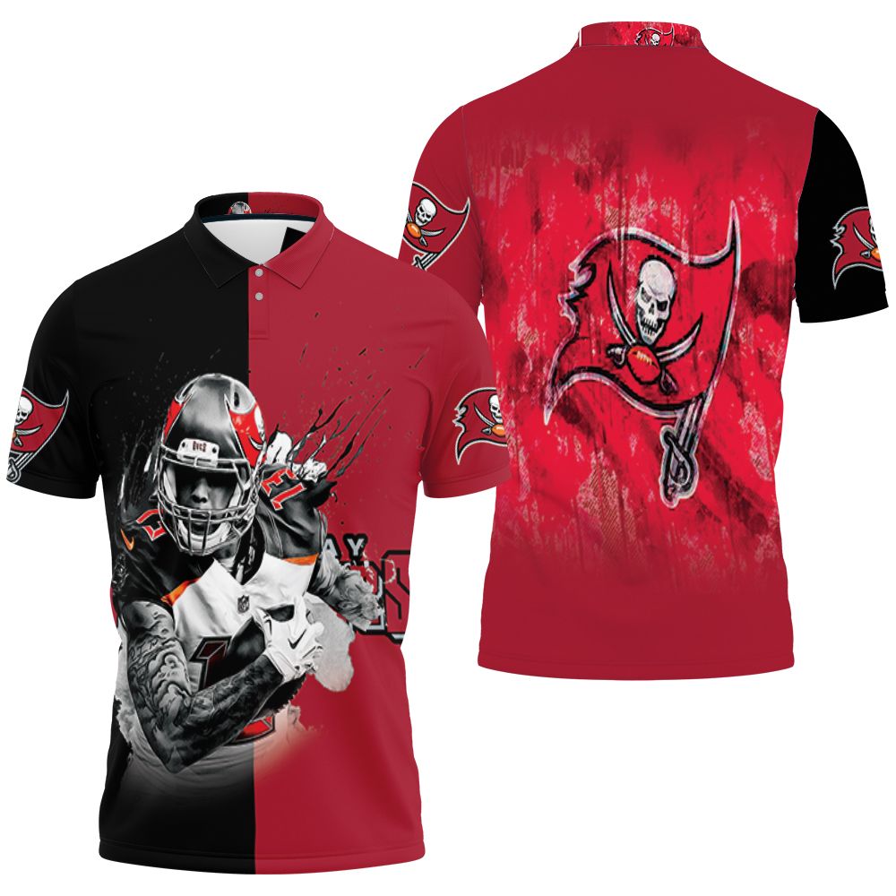 Tampa Bay Buccaneers Logo Best Player 3D All Over Print Polo Shirt Tampa Bay Buccaneers Logo Best Player 3D All Over Print Polo Shirt