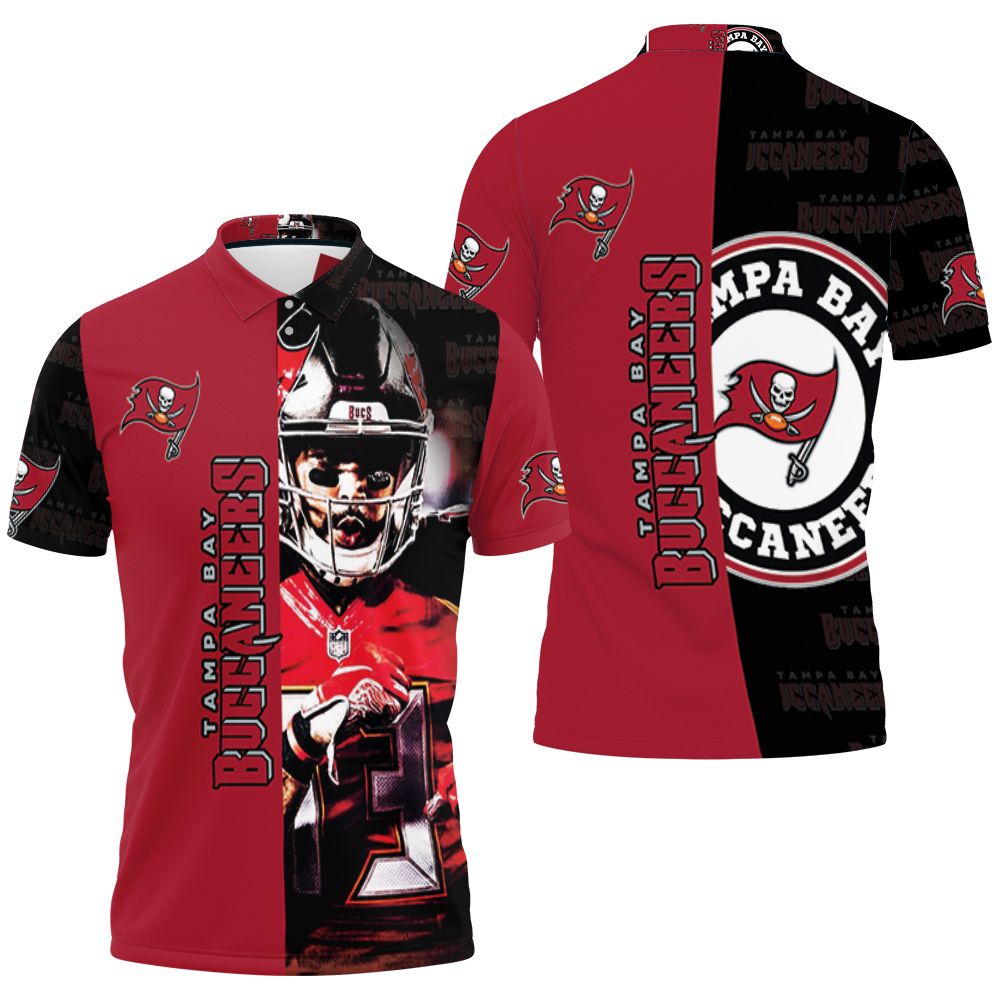 Tampa Bay Buccaneers Mike Evans 13 Legend 3D All Over Print Polo Shirt Tampa Bay Buccaneers Mike Evans 13 Legend 3D All Over Print Polo Shirt