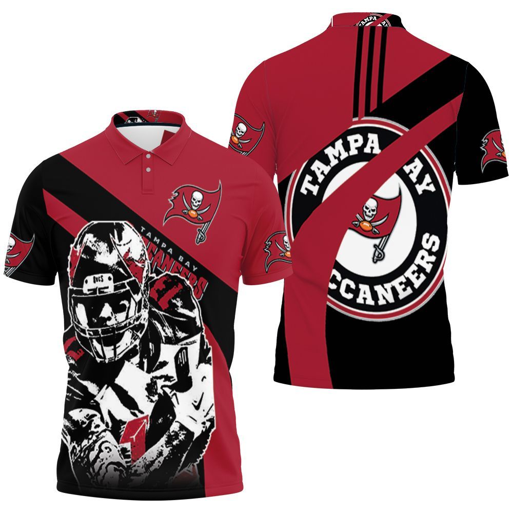 Tampa Bay Buccaneers Mike Evans For Fan 3D All Over Print Polo Shirt Tampa Bay Buccaneers Mike Evans For Fan 3D All Over Print Polo Shirt