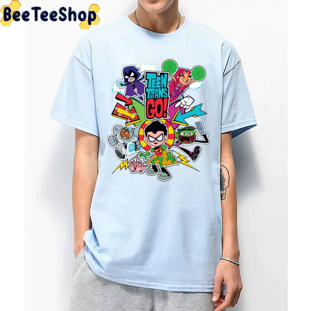 Teen Titans Go Trending Unisex T-Shirt Teen Titans Go Trending Unisex T-Shirt