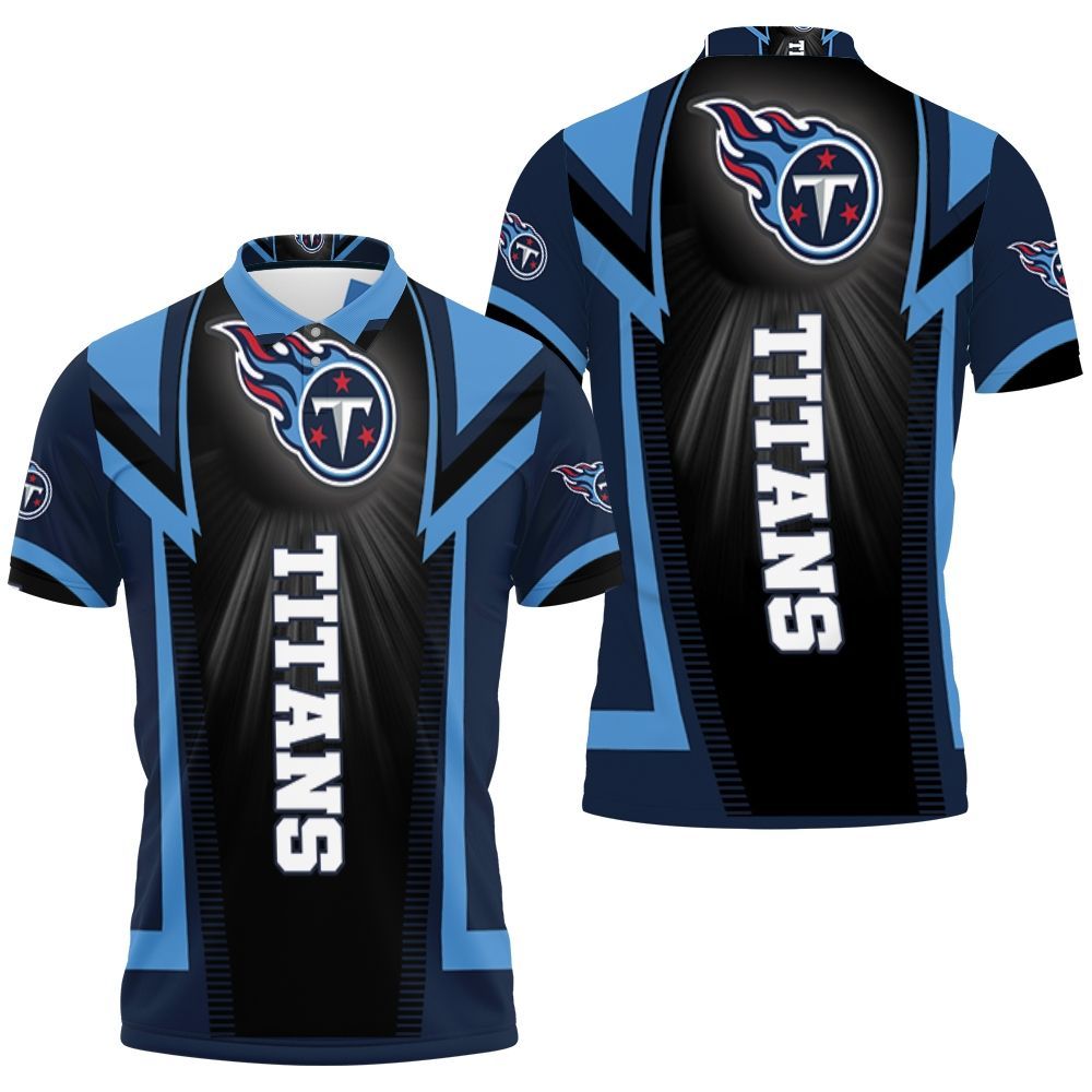 Tennessee Titans For Fans 3D All Over Print Polo Shirt Tennessee Titans For Fans 3D All Over Print Polo Shirt
