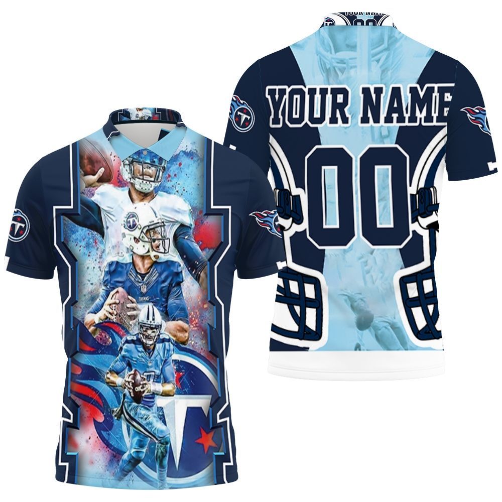 Tennessee Titans Super Bowl 2021 Afc South Division Champions Personalized 3D All Over Print Polo Shirt Tennessee Titans Super Bowl 2021 Afc South Division Champions Personalized 3D All Over Print Polo Shirt