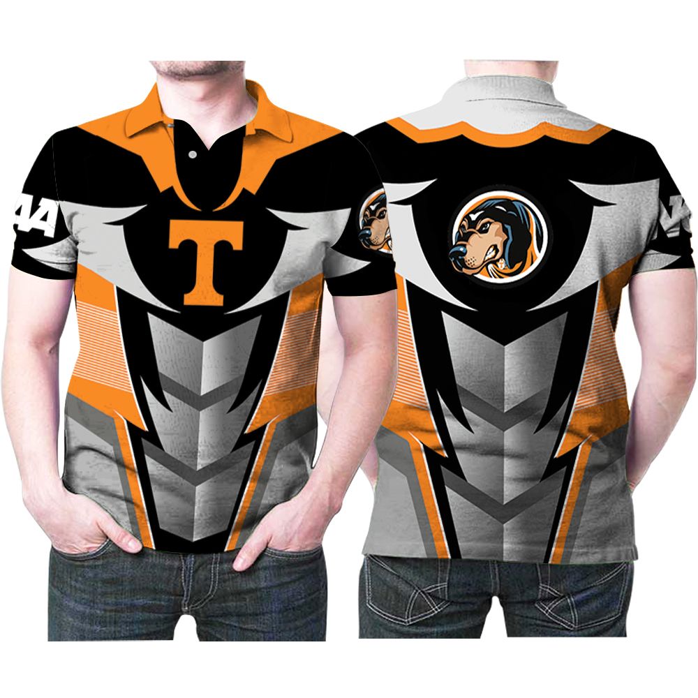 Tennessee Volunteers Football Ncaa Dog Logo 3D All Over Print Polo Shirt Tennessee Volunteers Football Ncaa Dog Logo 3D All Over Print Polo Shirt