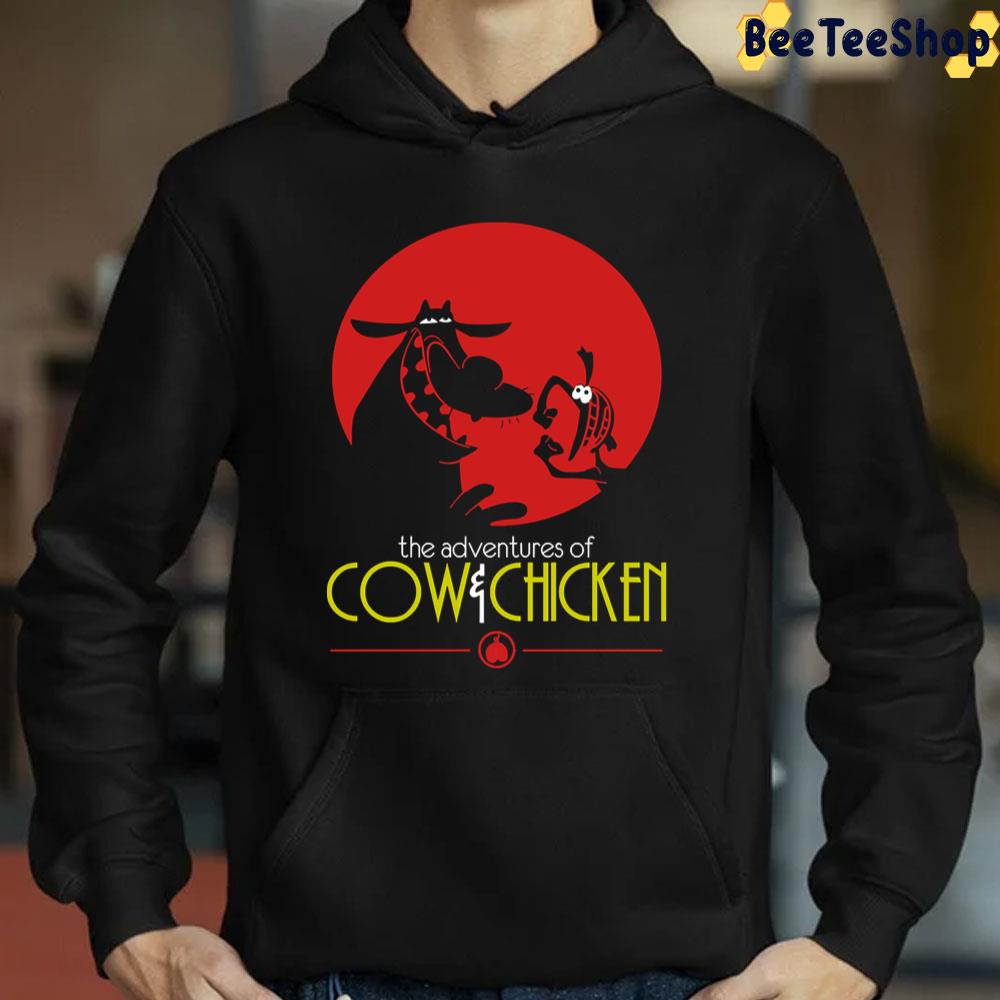 The Adventures Of Cow And Chicken Trending Unisex T-Shirt The Adventures Of Cow And Chicken Trending Unisex T-Shirt