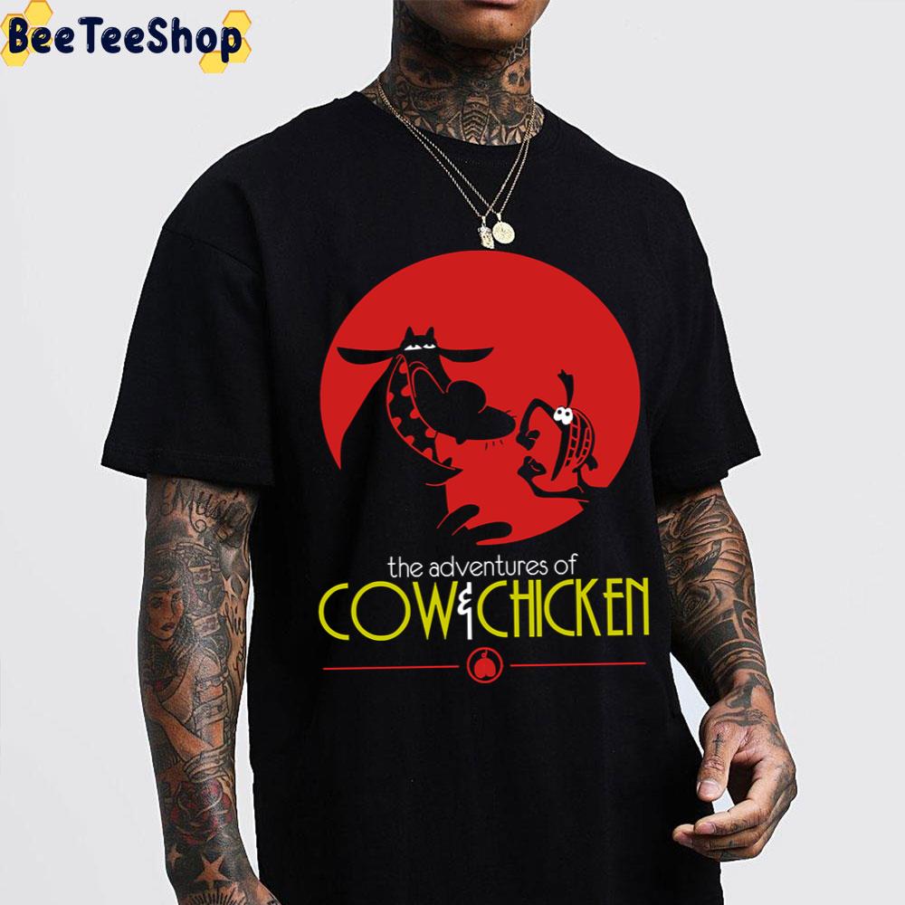 The Adventures Of Cow And Chicken Trending Unisex T-Shirt The Adventures Of Cow And Chicken Trending Unisex T-Shirt