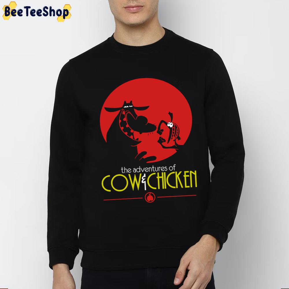 The Adventures Of Cow And Chicken Trending Unisex T-Shirt The Adventures Of Cow And Chicken Trending Unisex T-Shirt