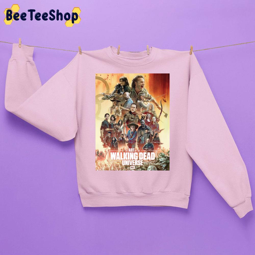 The Art Of The Walking Dead Universe Trending Unisex Sweatshirt The Art Of The Walking Dead Universe Trending Unisex Sweatshirt