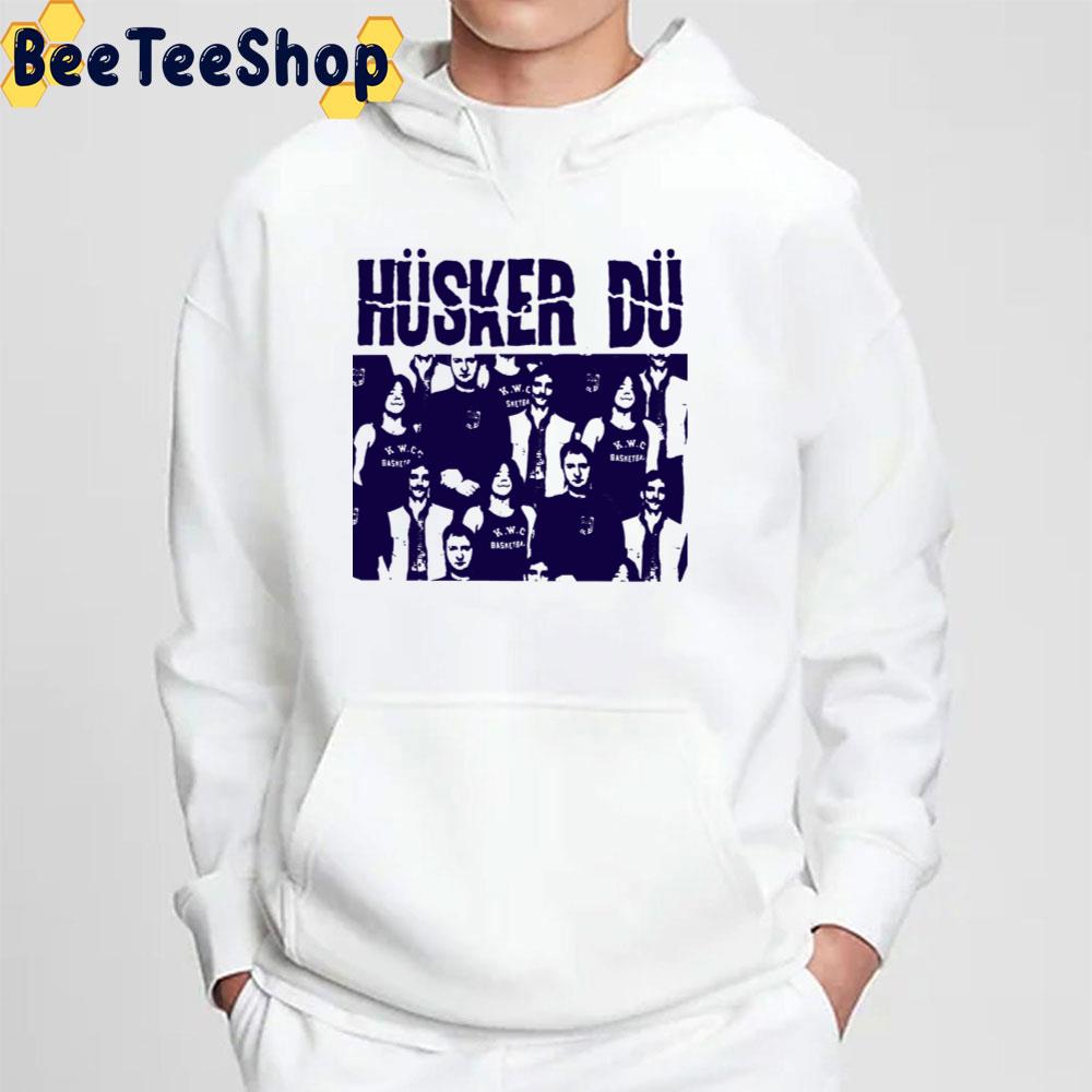 The Blue Stencil Husker Du Unisex T-Shirt The Blue Stencil Husker Du Unisex T-Shirt