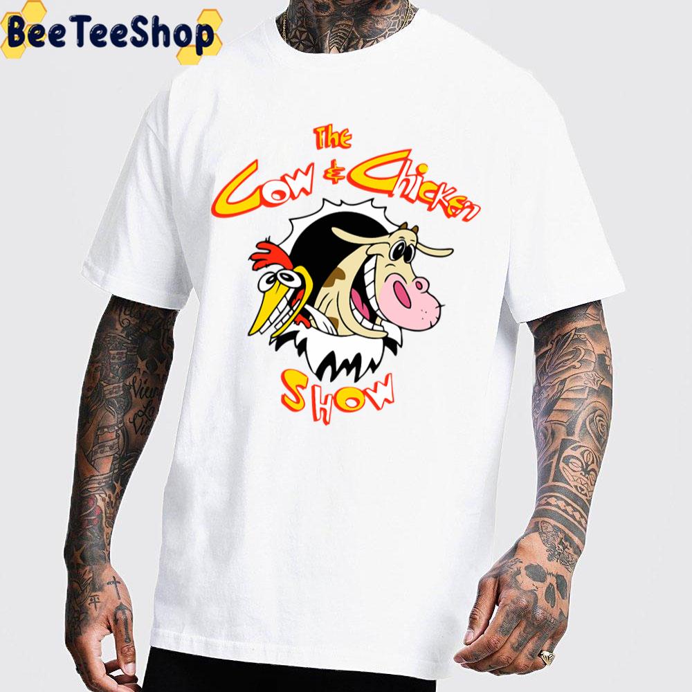 The Cow And Chicken Show Trending Unisex T-Shirt The Cow And Chicken Show Trending Unisex T-Shirt