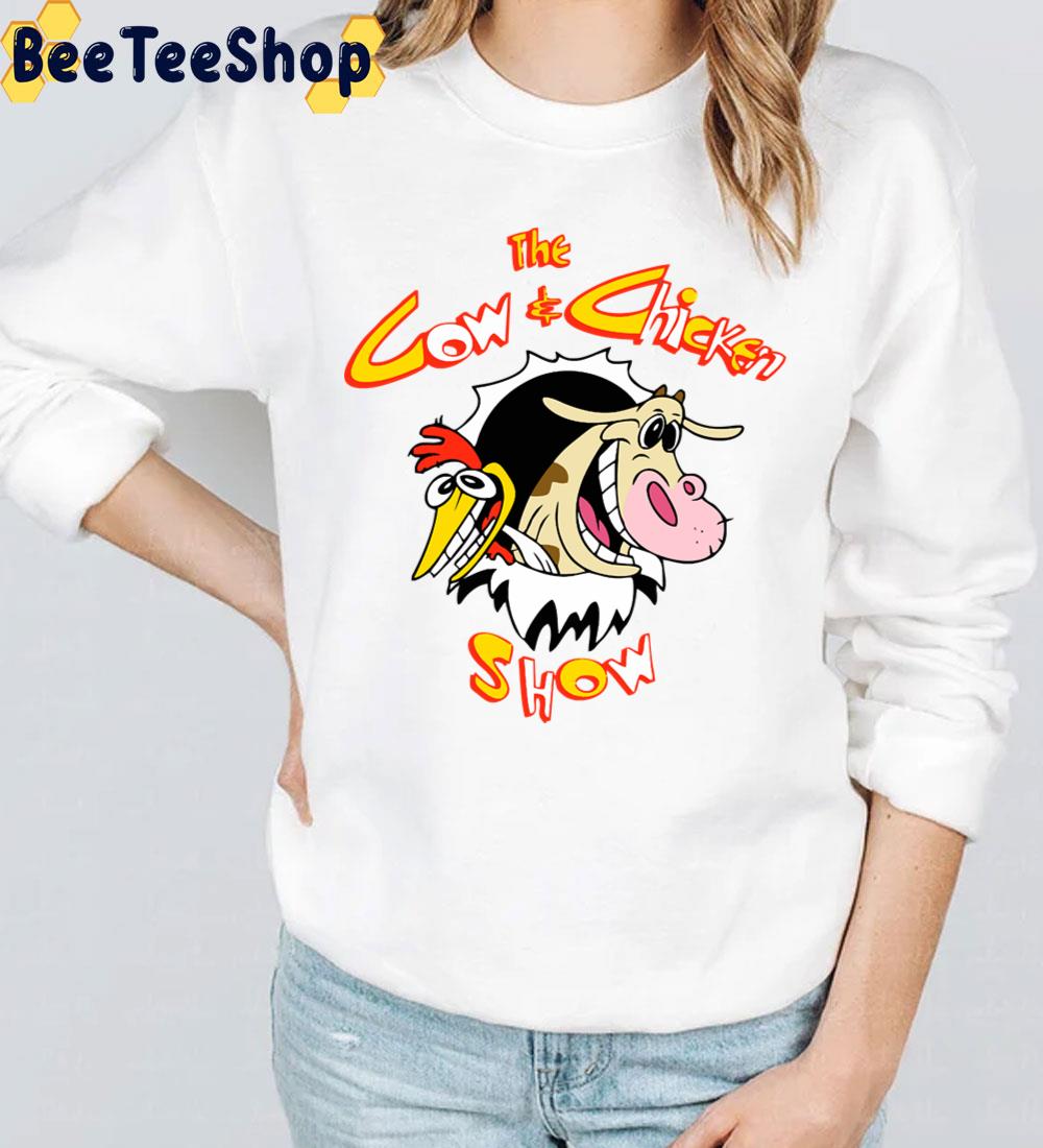 The Cow And Chicken Show Trending Unisex T-Shirt The Cow And Chicken Show Trending Unisex T-Shirt