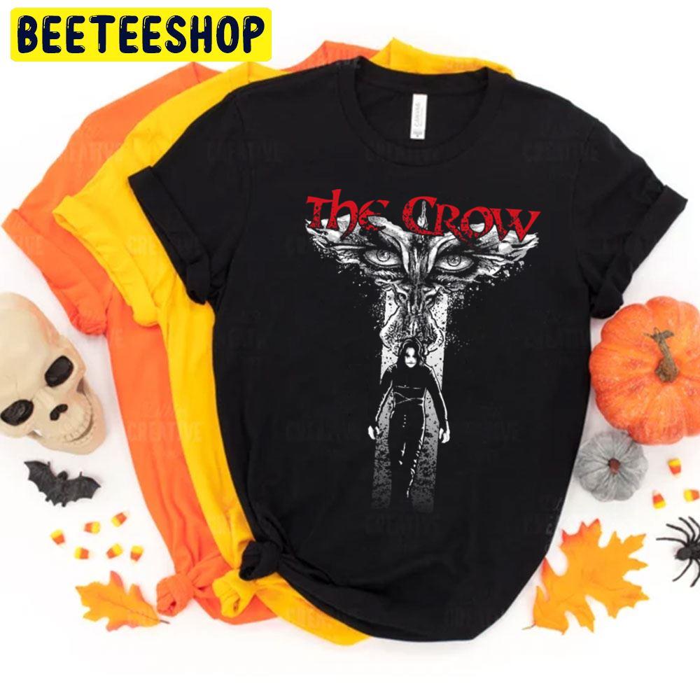 The Crow Cross Halloween Movie Unisex T-Shirt The Crow Cross Halloween Movie Unisex T-Shirt