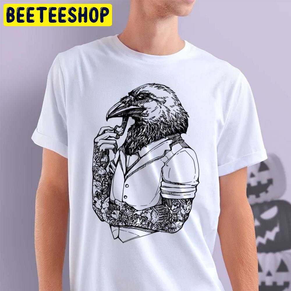 The Crow Man Halloween Movie Unisex T-Shirt The Crow Man Halloween Movie Unisex T-Shirt