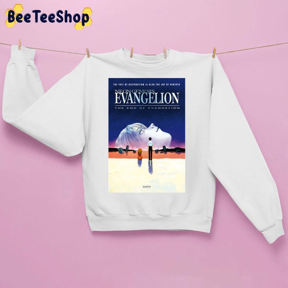 The End Of Evangelion Poster Unisex Sweatshirt The End Of Evangelion Poster Unisex Sweatshirt