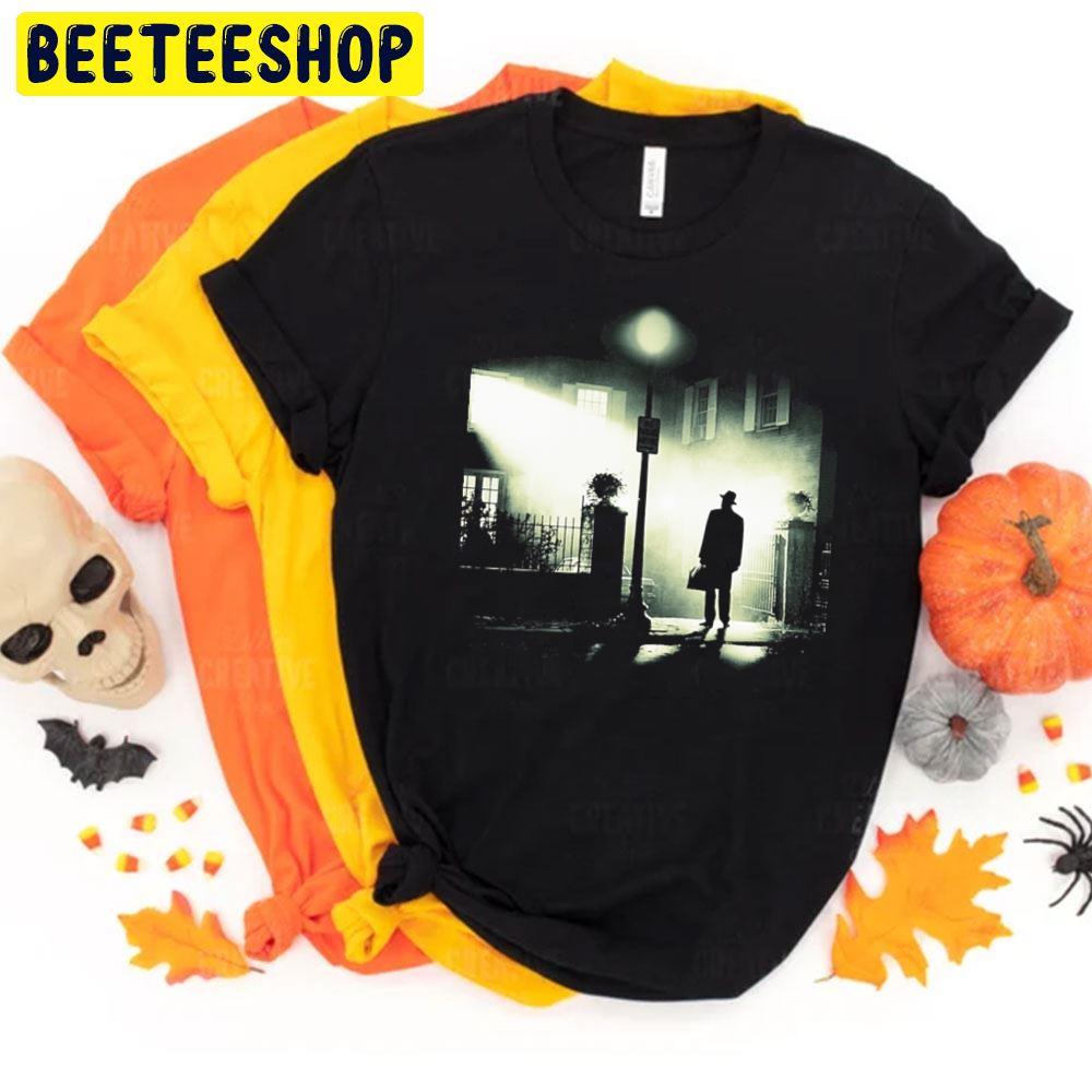 The Exorcist Arrival Scene Halloween Unisex T-Shirt The Exorcist Arrival Scene Halloween Unisex T-Shirt
