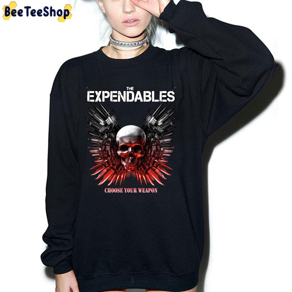 The Expendables Choose Your Weapon Trending Unisex T-Shirt The Expendables Choose Your Weapon Trending Unisex T-Shirt