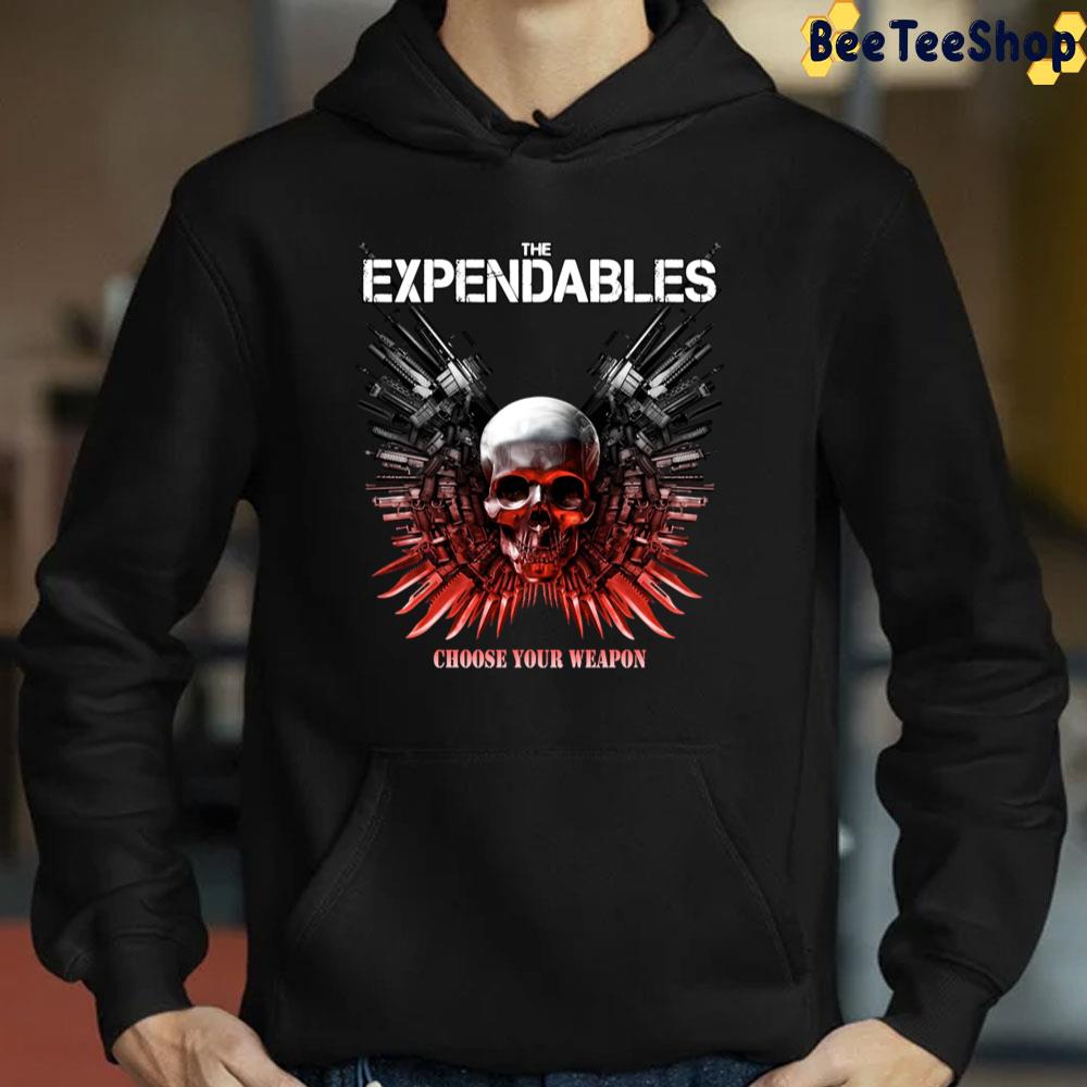 The Expendables Choose Your Weapon Trending Unisex T-Shirt The Expendables Choose Your Weapon Trending Unisex T-Shirt