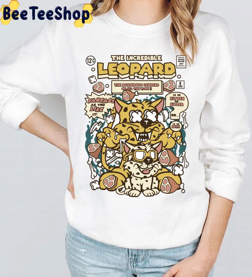 The Incredible Leopard Trending Unisex T-Shirt The Incredible Leopard Trending Unisex T-Shirt