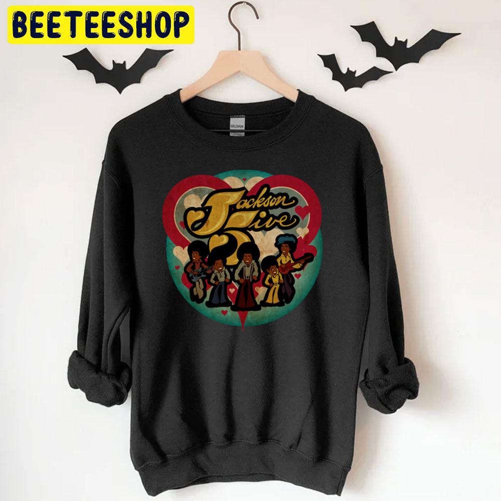 The Jackson 5 Vintage Halloween Movie Unisex T-Shirt The Jackson 5 Vintage Halloween Movie Unisex T-Shirt