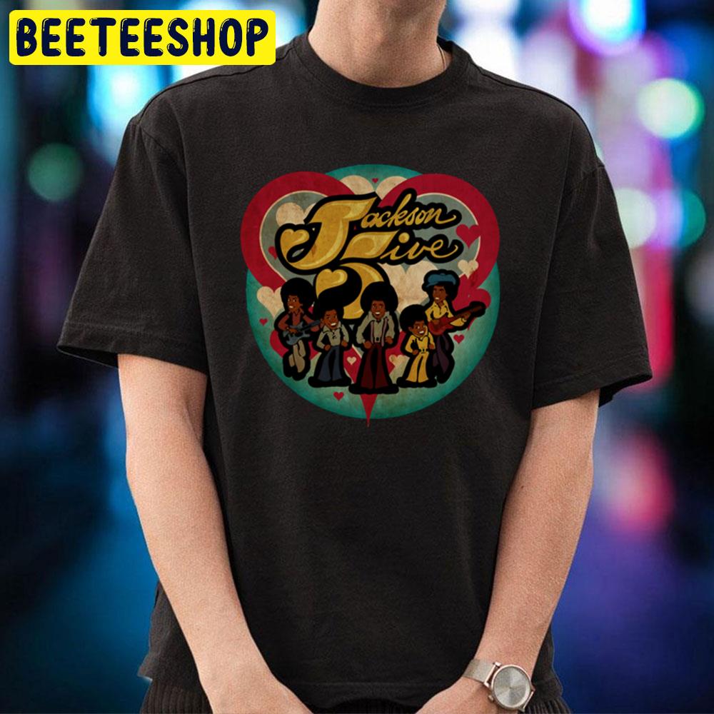The Jackson 5 Vintage Halloween Movie Unisex T-Shirt The Jackson 5 Vintage Halloween Movie Unisex T-Shirt