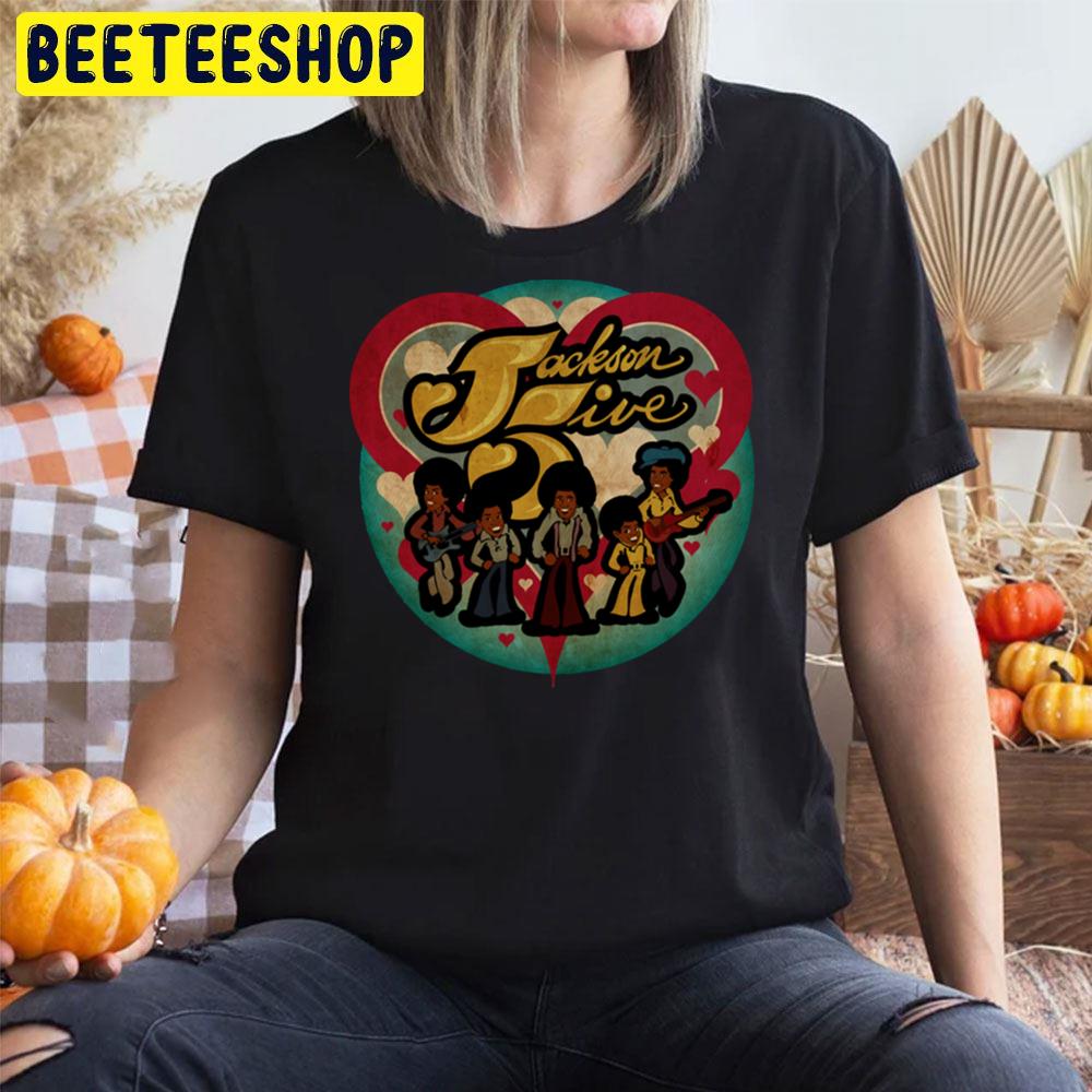 The Jackson 5 Vintage Halloween Movie Unisex T-Shirt The Jackson 5 Vintage Halloween Movie Unisex T-Shirt