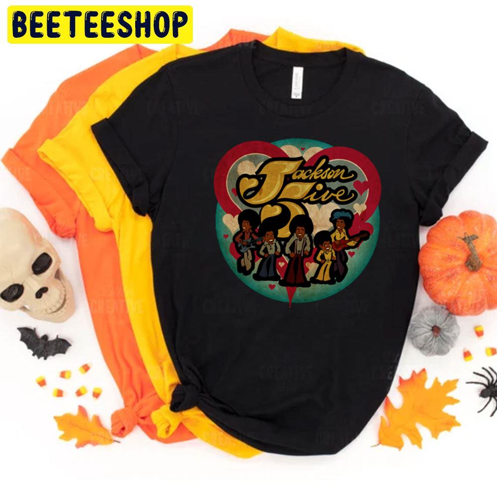 The Jackson 5 Vintage Halloween Movie Unisex T-Shirt The Jackson 5 Vintage Halloween Movie Unisex T-Shirt