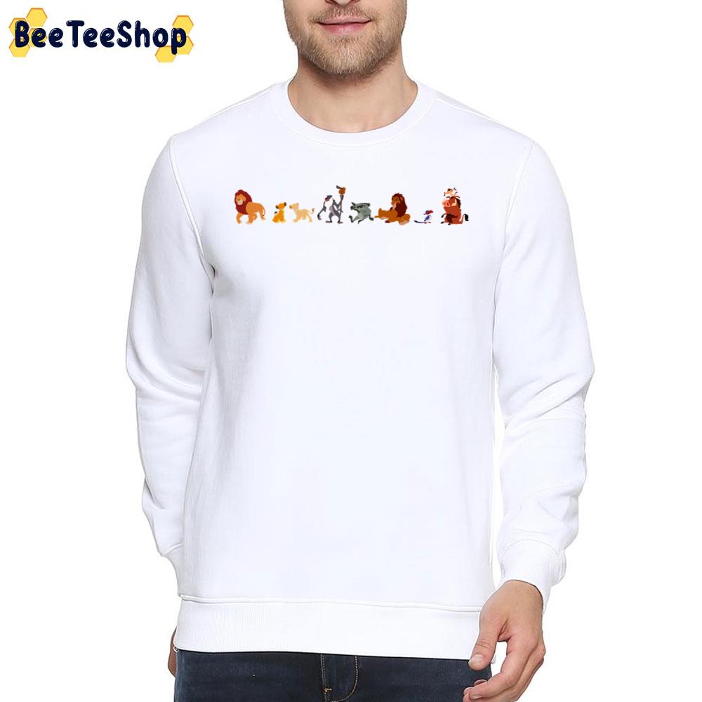 The Lion King Characters Trending Unisex T-Shirt The Lion King Characters Trending Unisex T-Shirt