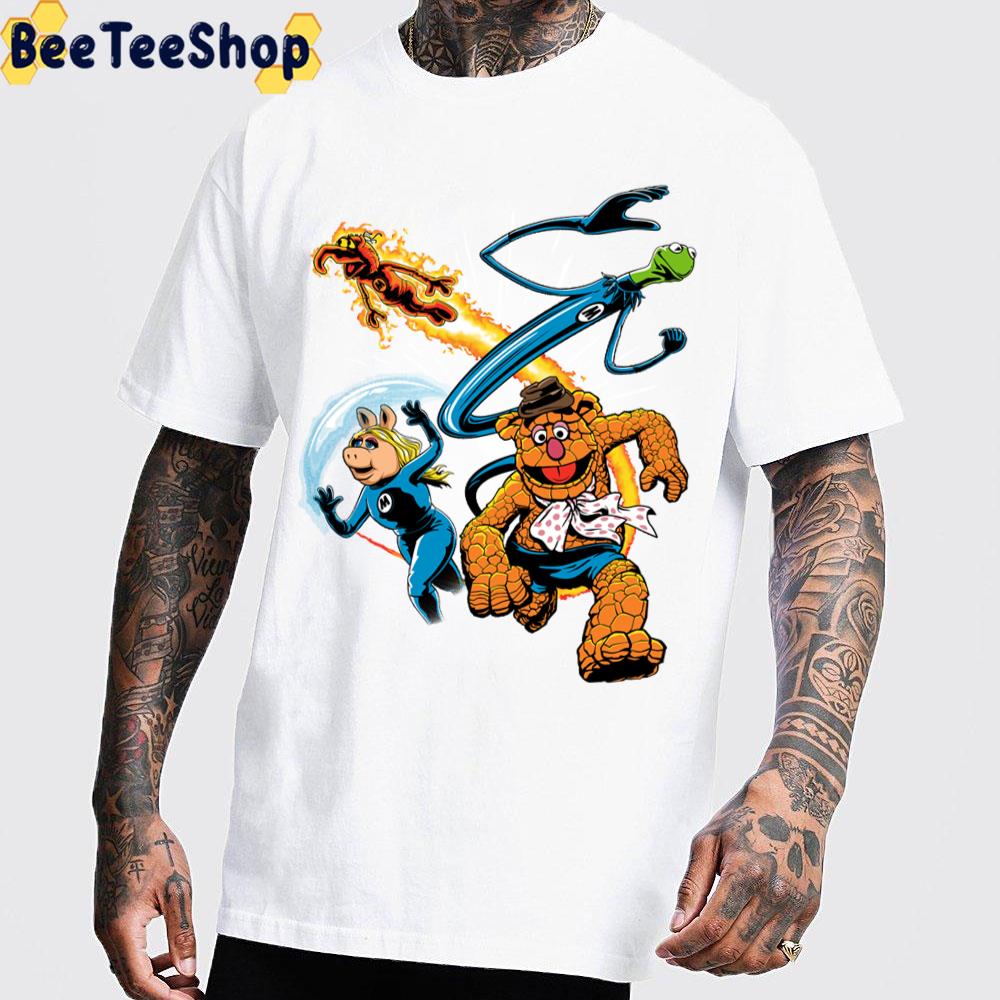 The Muptastic Four Funny Trending Unisex T-Shirt The Muptastic Four Funny Trending Unisex T-Shirt