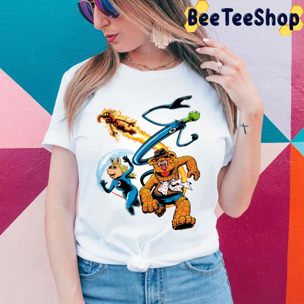 The Muptastic Four Funny Trending Unisex T-Shirt The Muptastic Four Funny Trending Unisex T-Shirt